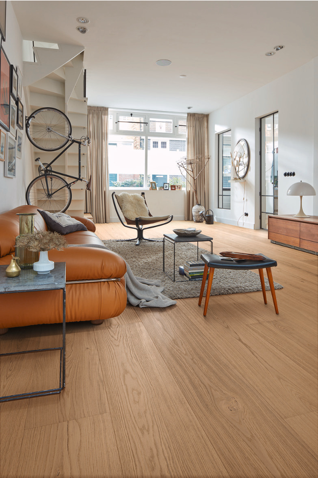 Parquet Chêne Contrecollé Nature Lindura Verni Mat 1